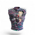 Betty Boop Spiked Moto Vest