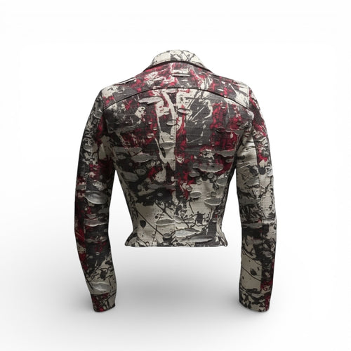Cherry Blossom Moto Jacket