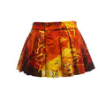 Upcycled Anime Skirt (Orange)