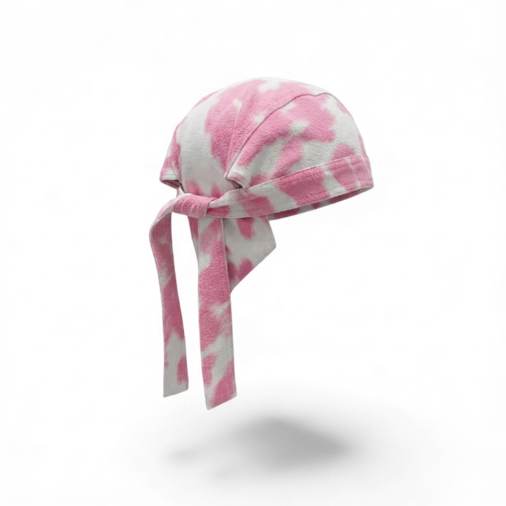 Cowhide (Pink) Moto Cap