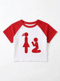 On His Knees Tee (Red)