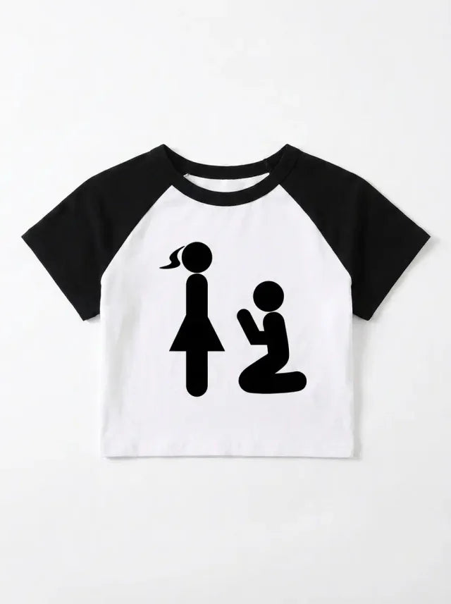 On His Knees Tee (Black)