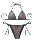 Rhinestone Bikini (Red/Blue No Skirt)